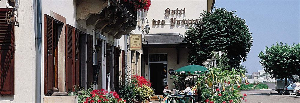Hotel Des Vosges 5 Rue De La Gare Obernai Eksteriør billede